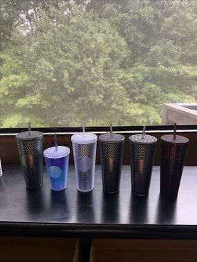 Starbucks Studded Travel Tumbler Collection - Assorted Iridescent Colors